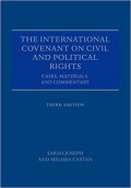 The International Covenant on Civil and Political Rights: Cases, Materials, and Commentary