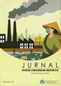 Jurnal Hukum Lingkungan Indonesia Volume 03 Issue 01/Juli 2016