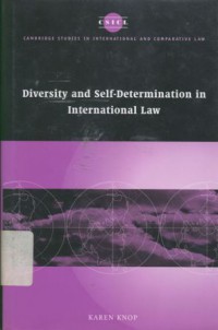 Deversity and self-determination in international law