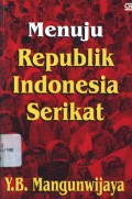 Menuju Republik Indonesia Serikat