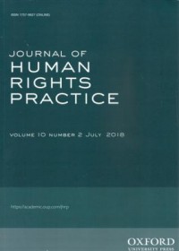 Journal of Human Rights Practice Volume 10 Number 2 July 2018