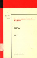 The International Ombudsman Yearbook: Volume 4 - 2000