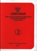 Himpunan Peraturan Perundang-undangan Republik Indonesia tahun 2005