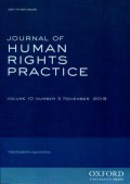 Journal of Human Rights Practice Volume 10 Number 3 November 2018