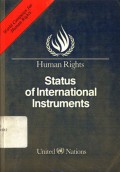 Human Rights: Status of International Instruments