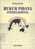 Pengantar hukum pidana internasional