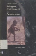 Refugees, environtment and development