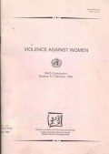 Violence against women: WHO Consultation, Geneva, 5-7 February 1996