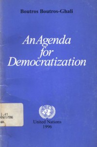 An Agenda for Democratization