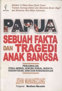 PAPUA: Sebuah fakta dan tragedi anak bangsa; Pergumulan: Etika, Moral, Hukum, Sosial, Budaya, Kedokteran, SDM dan Kemanusiaan