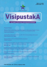 Visipustaka: Jaringan Informasi Antar Perpustakaan Vol. 22 No. 2 Agustus 2020