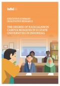 Executive Summary Qualitative Research: The Degree of Radicalism in Campus Mosques in 10 State Universities in Indonesia