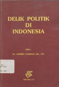 Delik politik di Indonesia