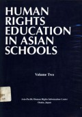 Human rights education in Asian schools: Volume Two