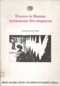 Women in human settlements development