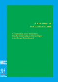 A New CHAPTER FOR HUMAN RIGHTS: A Handbook on Issues of Transition from the Commission on Human Rights to the Human Rights Council