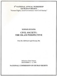 CIVIL SOCIETY: THE ISLAM PERSPECTIVE: Summary of paper