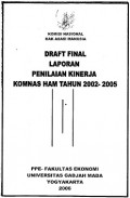 DRAFT FINAL LAPORAN PENILAIAN KINERJA KOMNAS HAM TAHUN 2002-2005