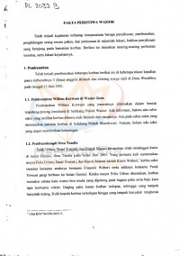 FAKTA PERISTIWA WASIOR
