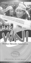 Brosur HAK WNI: WARGA NEGARA INDONESIA