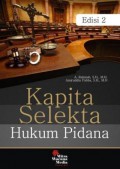 Kapita Selekta Hukum Pidana