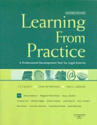 Learning From Practice: A Professional Development Text for Legal Externs