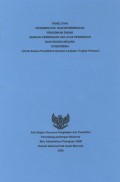 PENELITIAN AKSESIBILITAS DAN KETERSEDIAAN PENDIDIKAN DASAR SEBAGAI PEMENUHAN HAK ATAS PENDIDIKAN BAGI WARGA NEGARA DI INDONESIA: (Untuk Satuan Pendidikan Sekolah Lanjutan Tingkat Pertama)