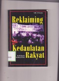 Reklaiming dan Kedaulatan Rakyat