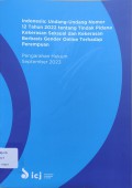 Indonesia: Undang-Undang Nomor 12 Tahun 2022 tentang Tindak Pidana Kekerasan Seksual dan Kekerasan Berbasis Gender Online terhadap Perempuan, Pengarahan Hukum