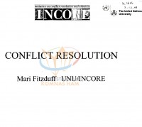 CONFLICT RESOLUTION