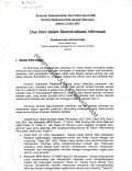 Dua Ironi dalam Demokratisasi Informasi: Seminar Dokumentasi dan lnformasi HAM; Komisi Nasional Hak Asasi Manusia - Jakarta, 12 April 2001