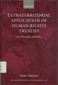 Extraterritorial Application of Human Rights Treaties: Law, Principles, and Policy (7216)