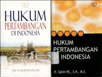 HUKUM PERTAMBANGAN DI INDONESIA - (5993)