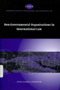 Non-Governmental Organisations in International Law