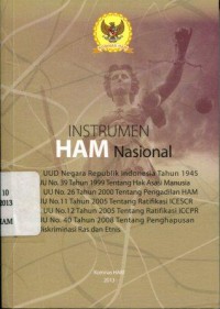 Instrumen HAM Nasional