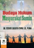 Budaya Hukum Masyarakat Samin