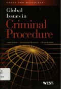 Global Issues in Criminal Procedure