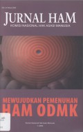 Jurnal HAM: Mewujudkan Pemenuhan HAM ODMK