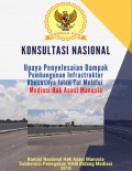 KONSULTASI NASIONAL: Upaya Penyelesaian Dampak Pembangunan Infrastruktur Khususnya Jalan Tol Melalui Mediasi Hak Asasi Manusia