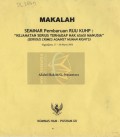 Makalah SEMINAR Pembaruan RUU KUHP: 