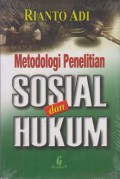 Metodologi Penelitian Sosial dan Hukum