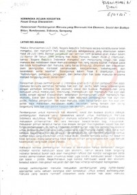 KERANGKA ACUAN KEGIATAN, Focus Group Discussion: Perencanaan Pembangunan Manusia yang Memenuhi Hak Ekonomi, Sosial dan Budaya: Blitar, Bondowoso, Sidoarjo, Sampang