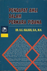 Pendapat Ahli dalam Perkara Pidana