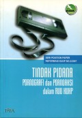 Tindak Pidana Pornografi dan Pornoaksi dalam RUU KUHP