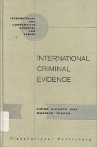 International Criminal Evidence